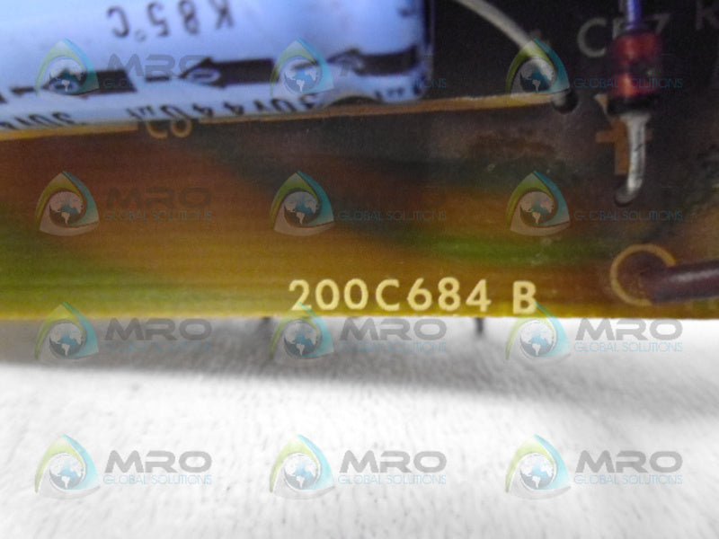 INDUSTRIAL SPARE PART 200C684B POWER SUPPLY UNMP