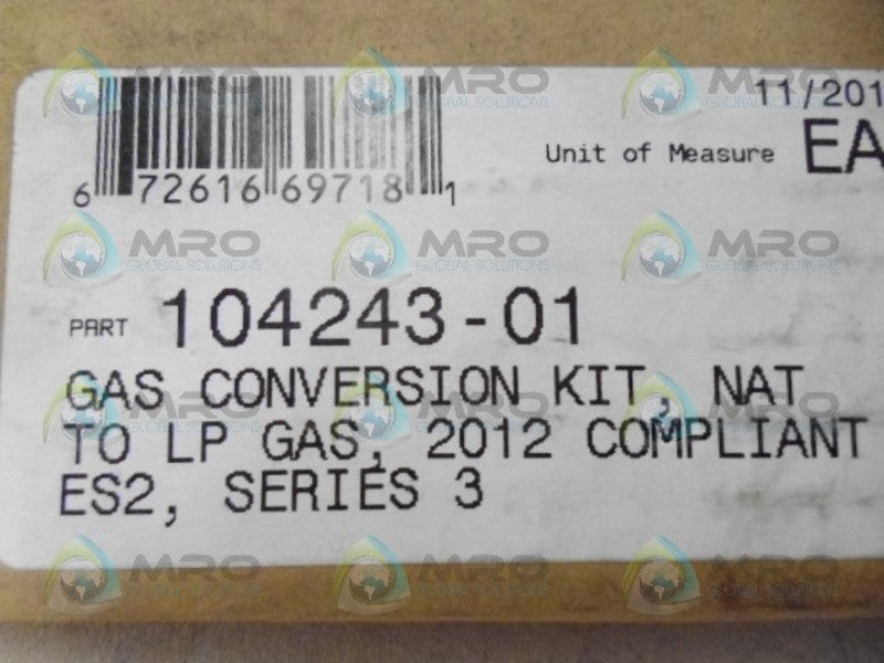 BURNHAM BOILER 104243-01 GAS CONVERSION KIT NSMP