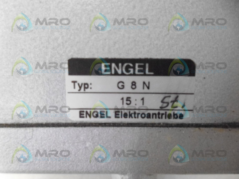 ENGEL G8N 15:1 GEAR BOX NSMP