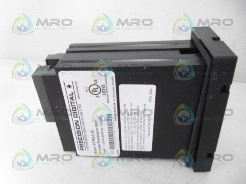 PRECISION DIGITAL PD750-3-16 NSMP