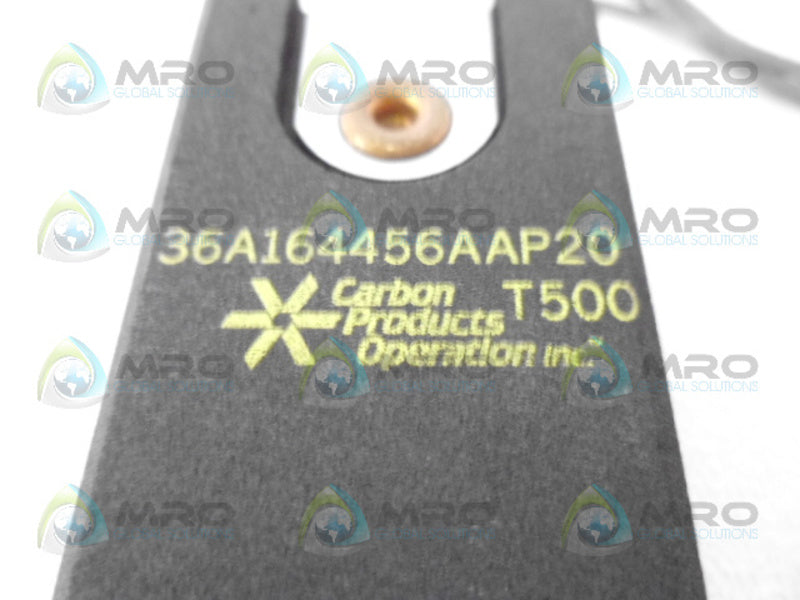 CARBON PRODUCTS 8-92 36A164456AAP20 T500 CARBON BRUSH NSNP
