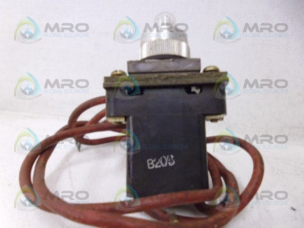 ALLEN BRADLEY 1481-N16A120 PUSHBUTTON PILOT LIGHT UNMP