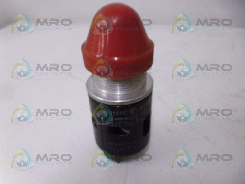 GENERAL ELECTRIC CR103HD1 RED PILOT LIGHT UNMP