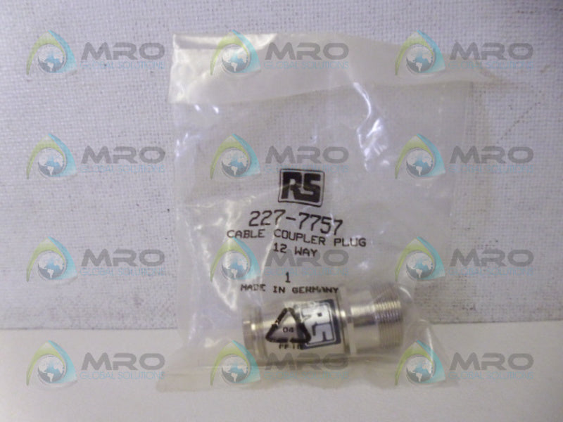 RS COMPONENTS 227-7757 CABLE COUPLER PLUG NSMP
