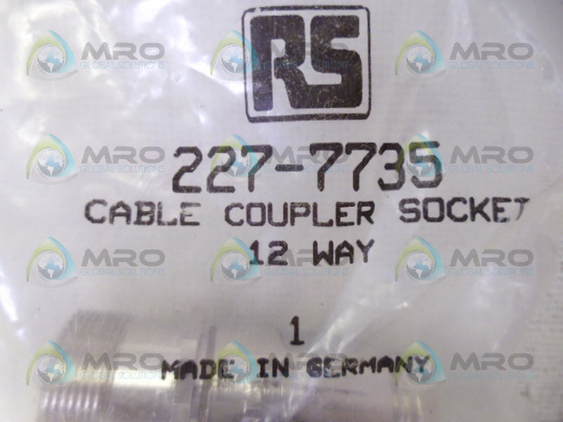 RS COMPONENTS 227-7735 CABLE COUPLER SOCKET NSMP