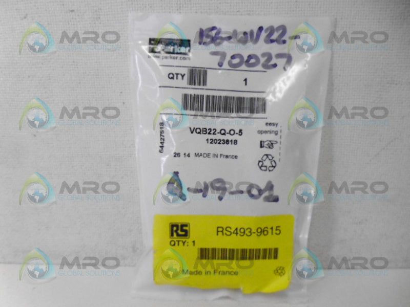 PARKER VQB22-Q-O-5 FLOW CONTROL VALVE NSMP