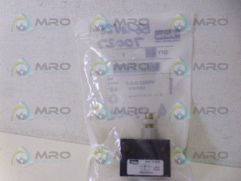 PARKER VQB22-Q-O-5 FLOW CONTROL VALVE NSMP