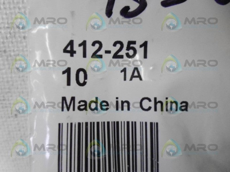 RS COMPONENTS 412-251 FUSE (PKG OF 10) NSMP