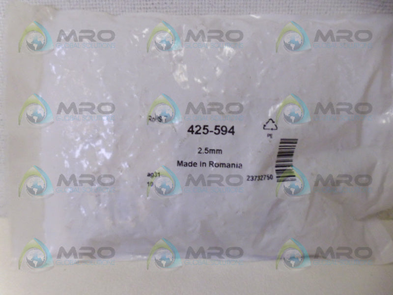 RS COMPONENTS 425-594 (PKG OF 10) NSMP