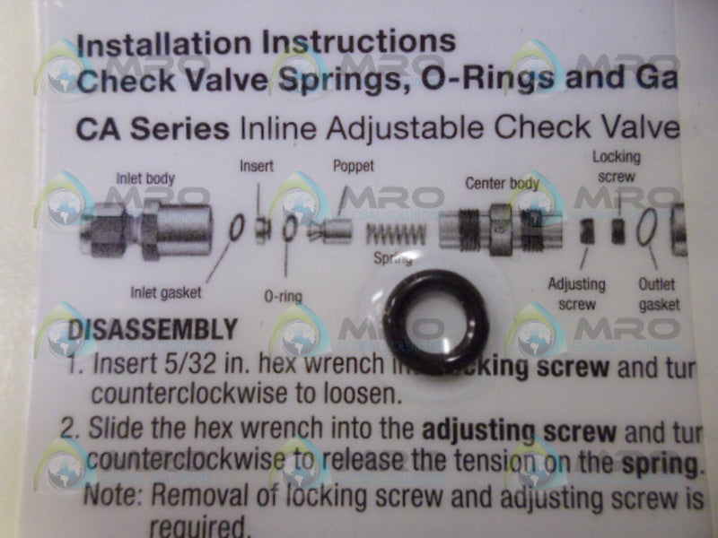 SWAGELOK V170-4C-K4 O-RING KIT NSMP