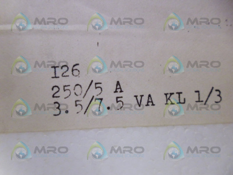 POWER INSTRUMENTS I26 250/5A NSMP