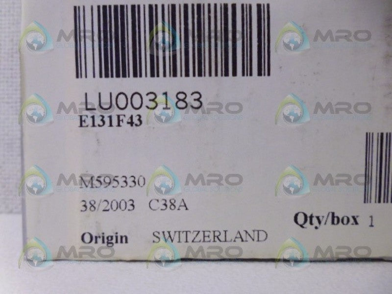 PARKER LU003183 VALVE NSMP