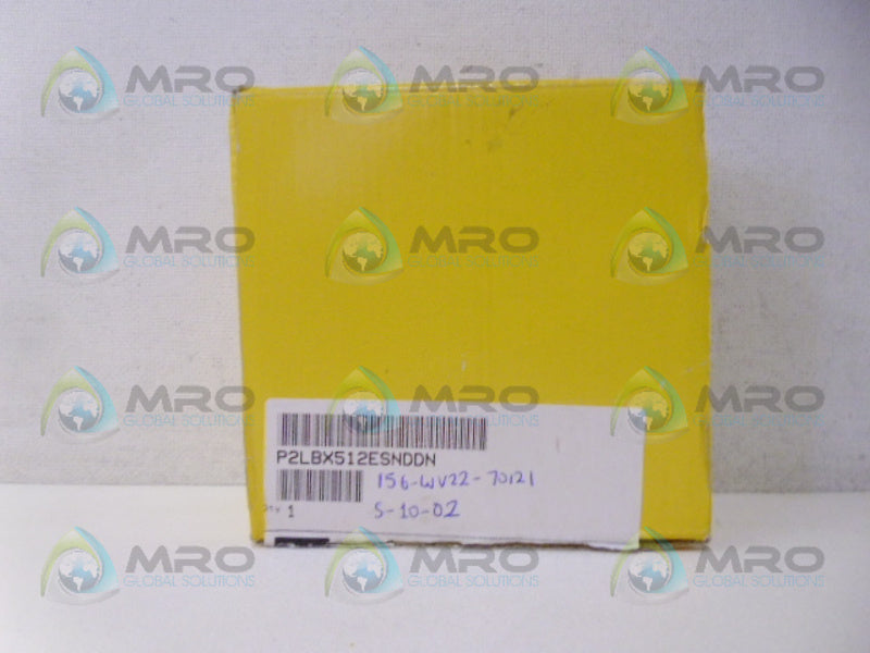 PARKER P2LBX512ESNDDN CONTROL VALVE NSMP