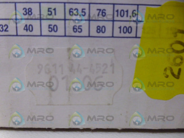 ALFA LAVAL 9611 44/4521 01-06 BUTTERFLY VALVE NSMP