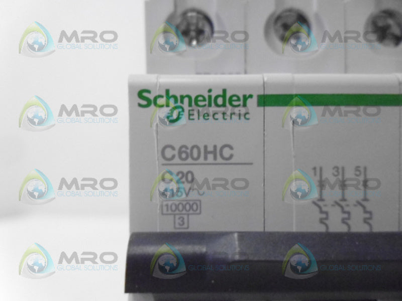 SCHNEIDER 25674 CIRCUIT BREAKER 20A NSMP