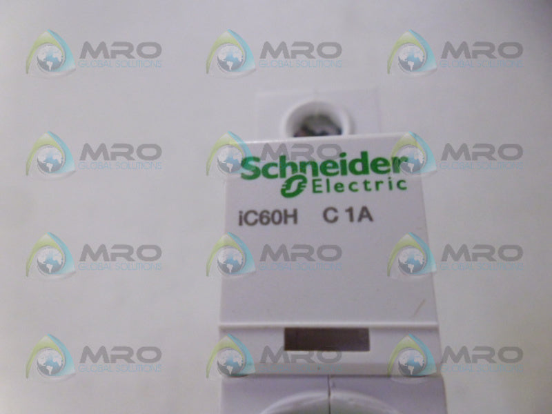 SCHNEIDER IC60H-C1A CIRCUIT BREAKER 1P 240/215V NSNP