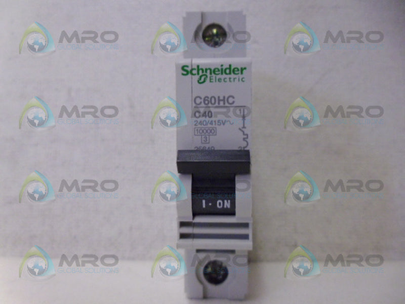 SCHNEIDER 25649 CIRCUIT BREAKER 40A NSNP