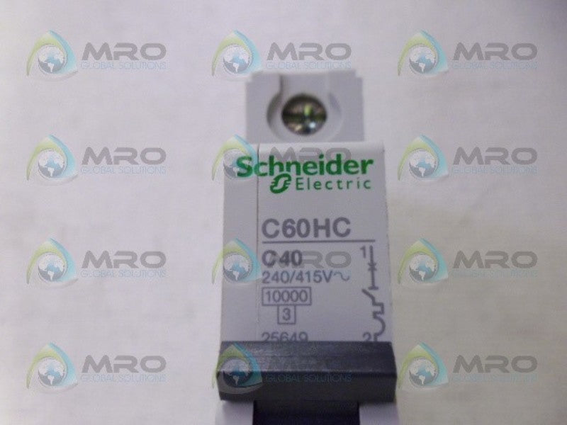 SCHNEIDER 25649 CIRCUIT BREAKER 40A NSNP