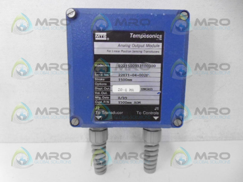 MTS 0221500913100300 NSNP