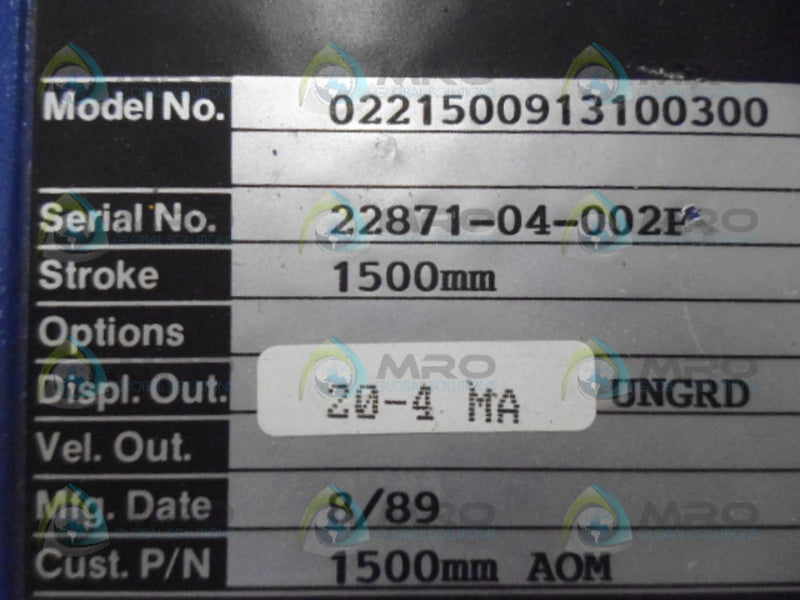 MTS 0221500913100300 NSNP