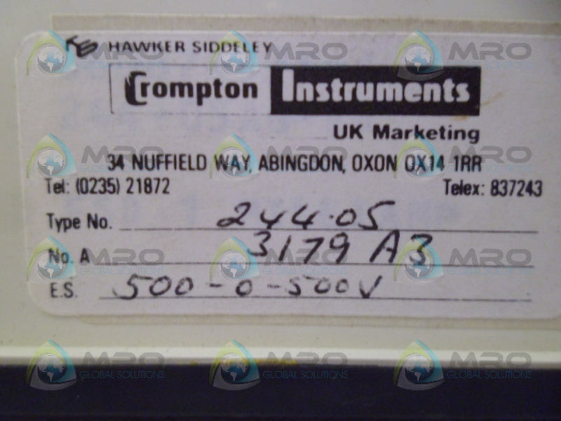CROMPTON 244-05 400V NSNP