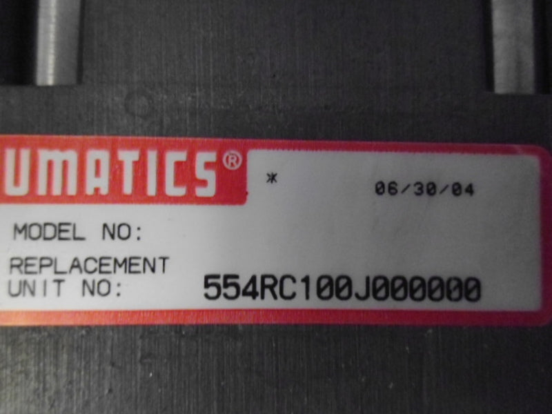 NUMATICS 554RC100J000000 REGULATOR  NSNP