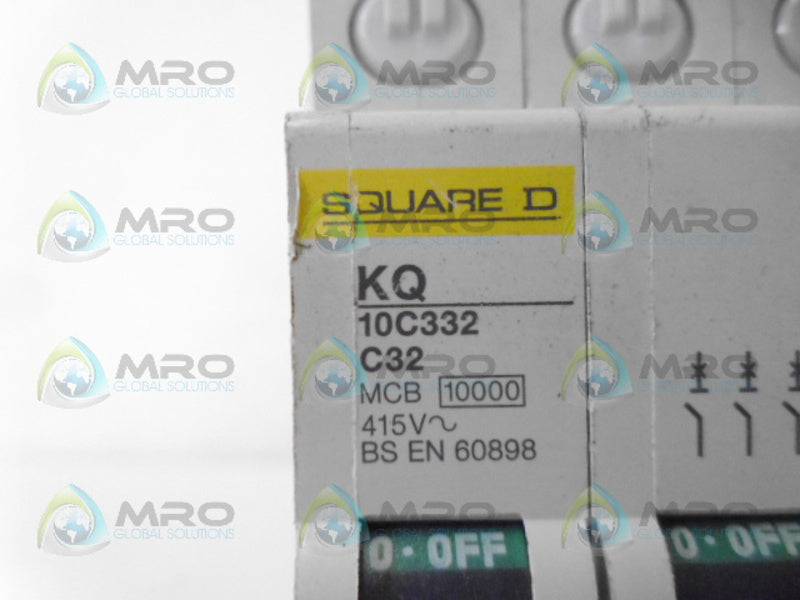 SQUARE D KQ10C332 CIRCUIT BREAKER 32A NSNP