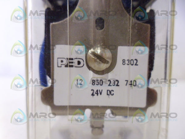 PED 8302 RELAY 24VDC NSNP