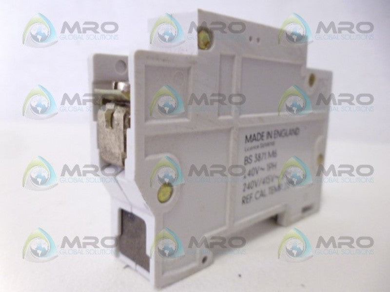 MK ELECTRIC LN5910 CIRCUIT BREAKER 1P 10A NSNP