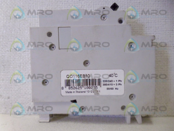SQUARE D QO116EB10 CIRCUIT BREAKER 16A NSNP