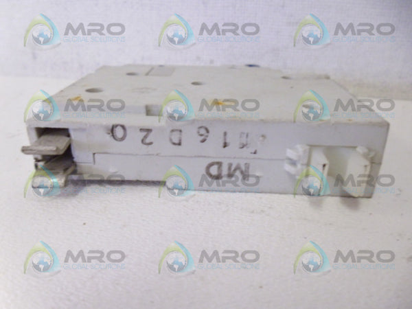 SQUARE D QO116ED10 CIRCUIT BREAKER 16A NSNP