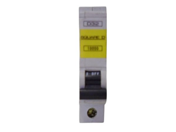 SQUARE D D32 10000 CIRCUIT BREAKER 1P 32A NSNP