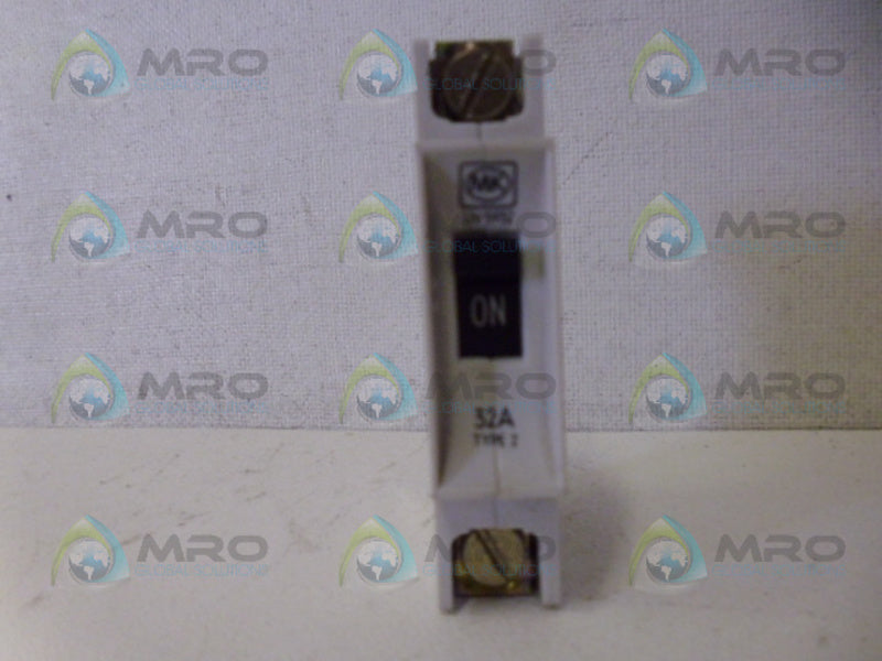 MK ELECTRIC LN5932 CIRCUIT BREAKER 1P 32A NSNP