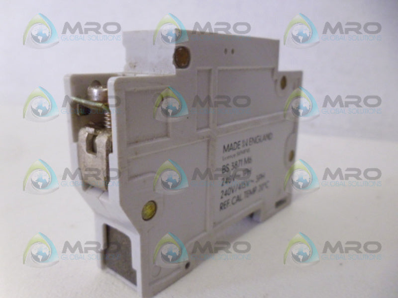 MK ELECTRIC LN5932 CIRCUIT BREAKER 1P 32A NSNP