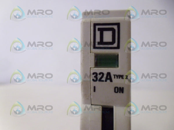 SQUARE D TYPE 3 CIRCUIT BREAKER 1 P 32A NSNP