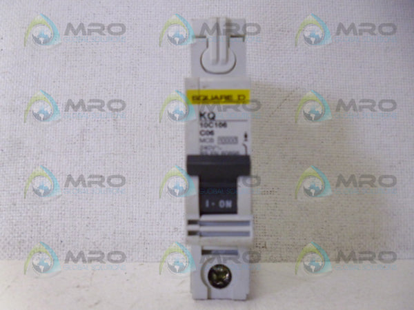 SQUARE D KQ10C106 CIRCUIT BREAKER 6A NSNP
