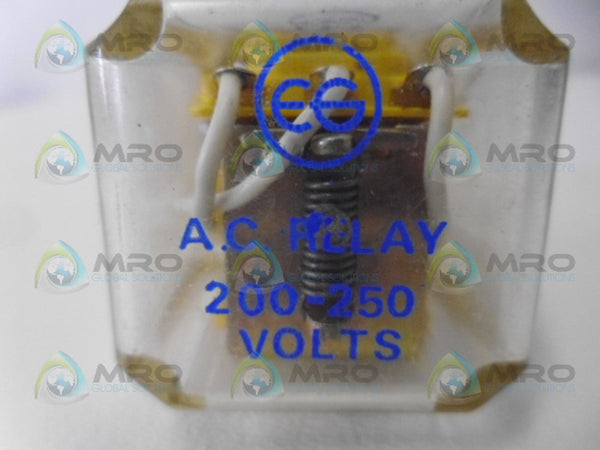 EG RELAY 200-250V RELAY UNMP