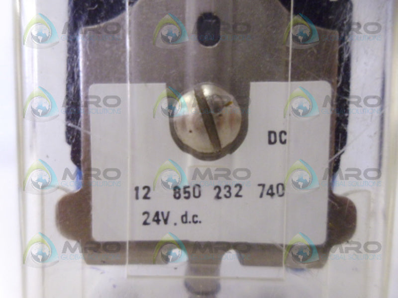 INDUSTRIAL MRO 12-850-232-740 RELAY 24VDC *NEW NO BOX*