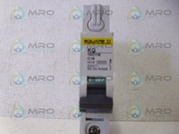 SQUARE D KQ10C116 CIRCUIT BREAKER 16A NSNP