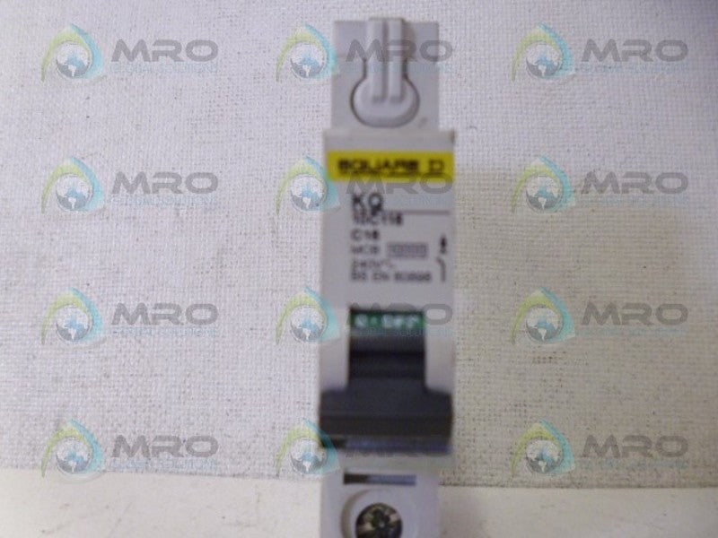 SQUARE D KQ10C116 CIRCUIT BREAKER 16A NSNP