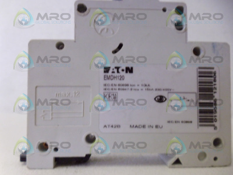 EATON EMDH120 CIRCUIT BREAKER 1P 20A NSNP