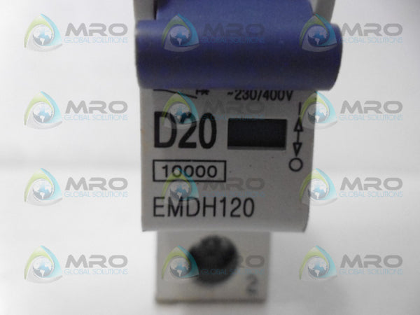 EATON EMDH120 CIRCUIT BREAKER 1P 20A NSNP