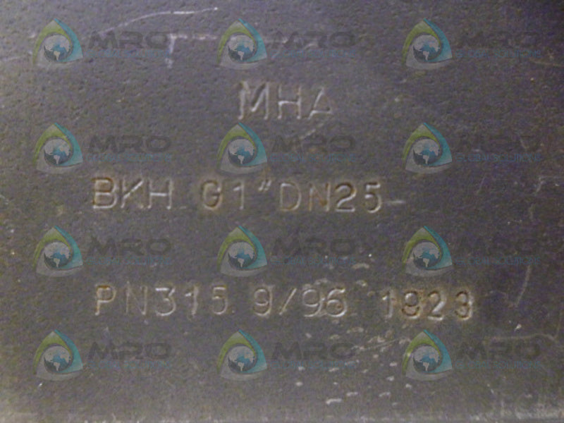 MHA PN315 9/96 1923 HIGH PRESSURE BALL VALVE NSNP