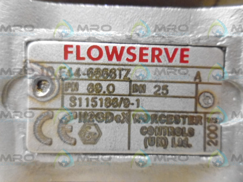 FLOWSERVE 10F44-6666TZ BALL VALVE NSNP