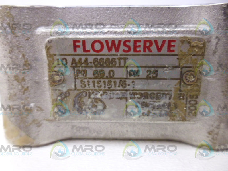 FLOWSERVE 10A44-6666TT BALL VALVE BASE UNMP
