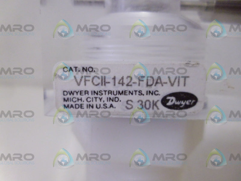 DWYER VFCII-142-FDA-VIT FLOWMETER NSNP