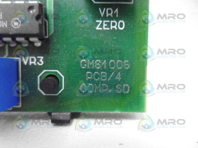 CROWCON INSTRUMENT GMS1006-SS/4 NSNP