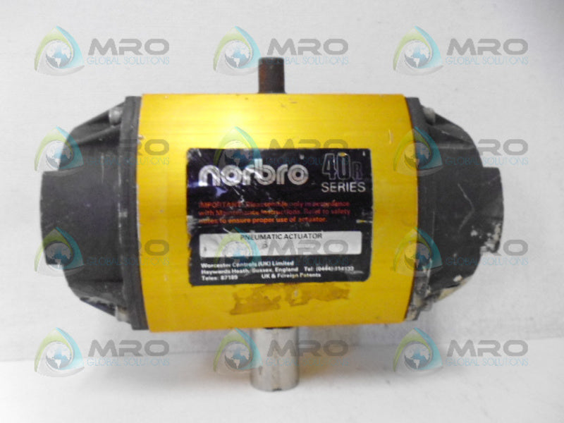 NORBRO 5RKB401SG1 PNEUMATIC ACTUATOR UNMP