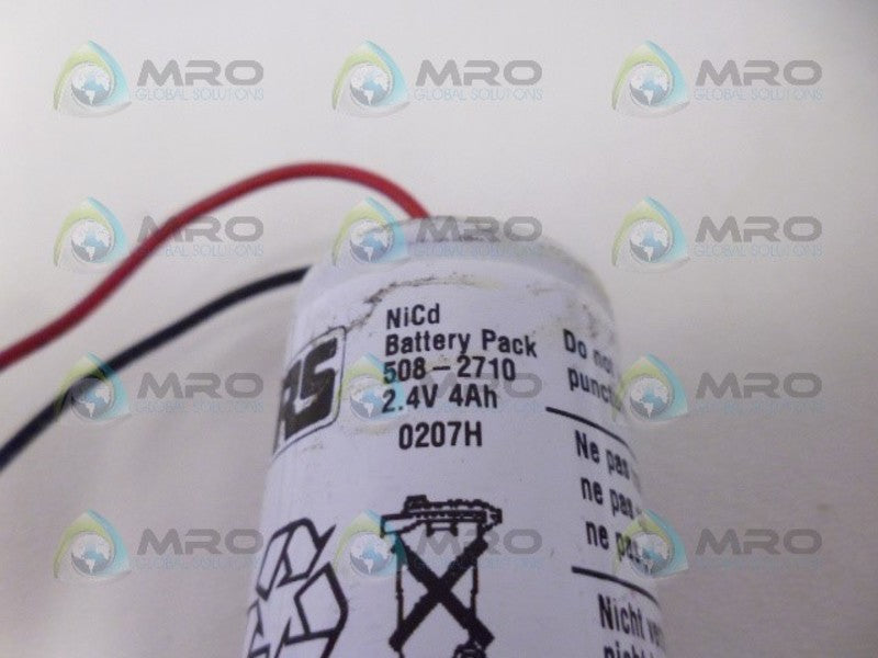 RS COMPONENTS 508-2710 BATTERY PACK NSNP