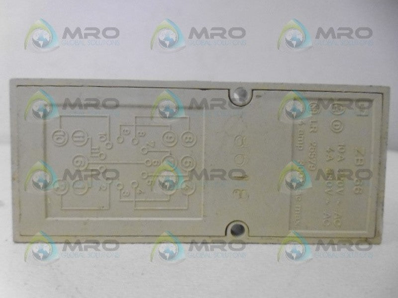 BAUMER ZB-66 RELAY 10A 220V  UNMP